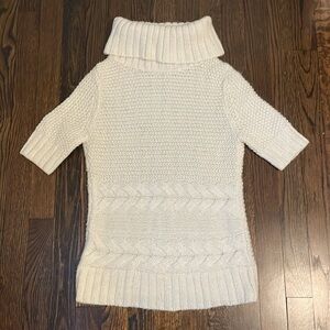 Loft short sleeve knit sweater womens size XS